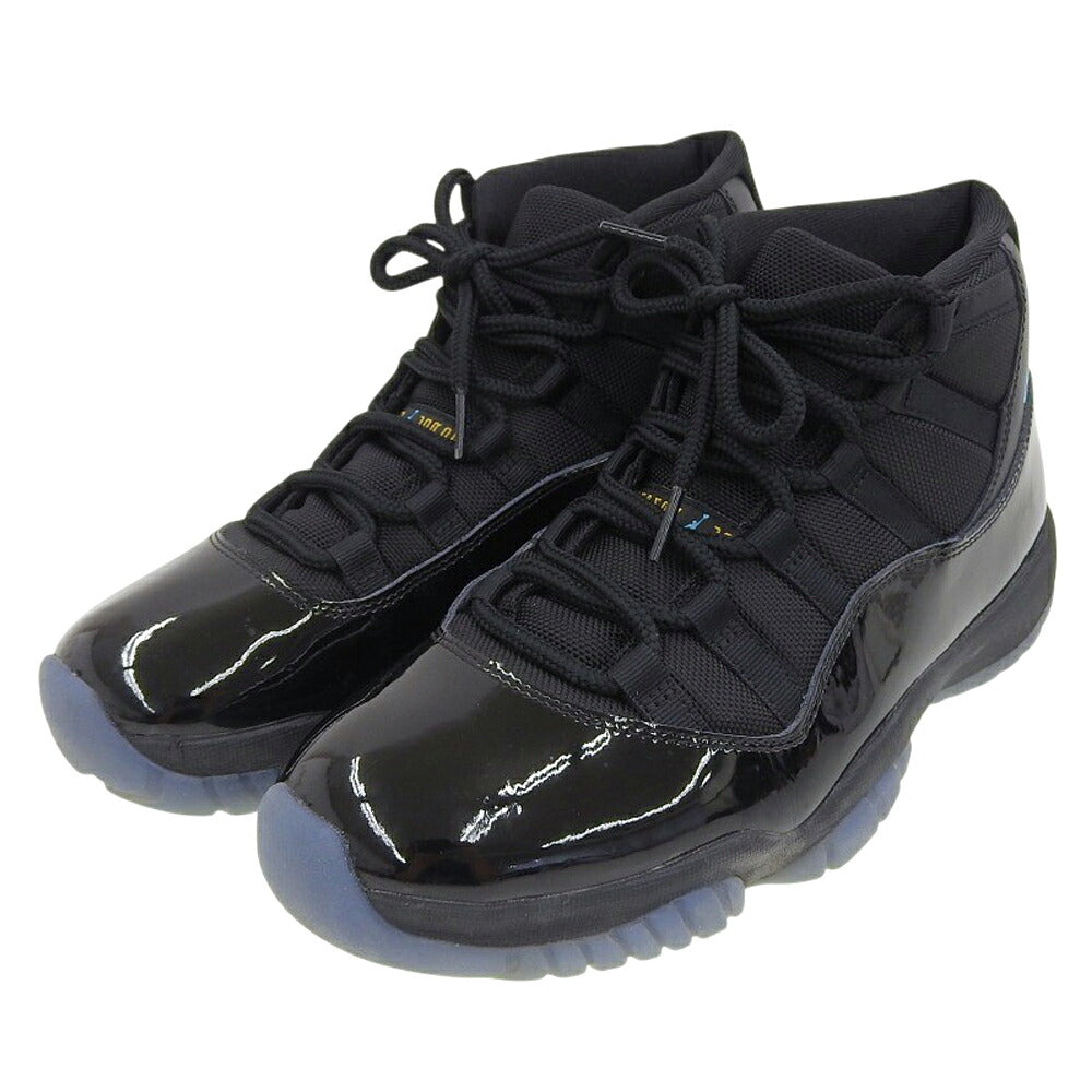 NIKE Air Jordan 11 Retro Gamma Black Sneakers Size 10(US)