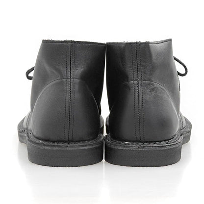 JURGEN LEHL Leather Crepe Sole Shoes Black Sneakers Size 25.5