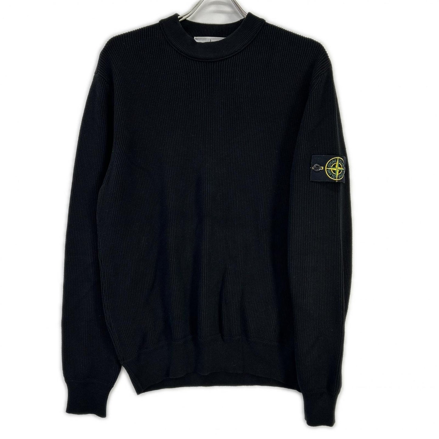 STONE ISLAND L1S155100154S00D8 Knit Pullover Black Size M