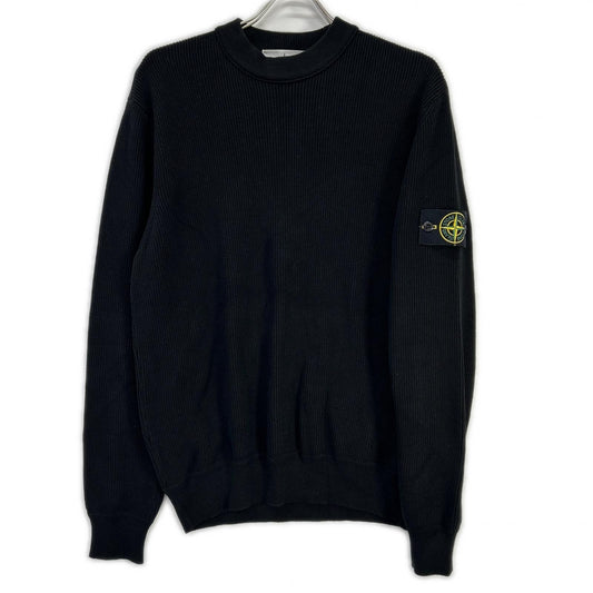STONE ISLAND L1S155100154S00D8 Knit Pullover Black Size M