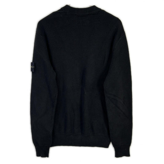 STONE ISLAND L1S155100154S00D8 Knit Pullover Black Size M