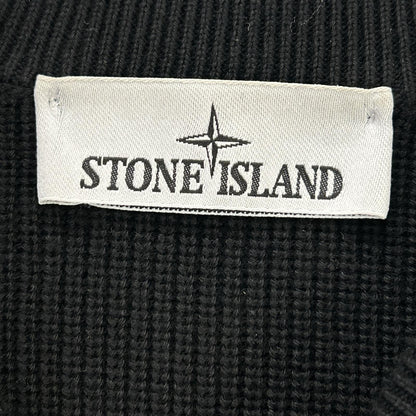 STONE ISLAND L1S155100154S00D8 Knit Pullover Black Size M