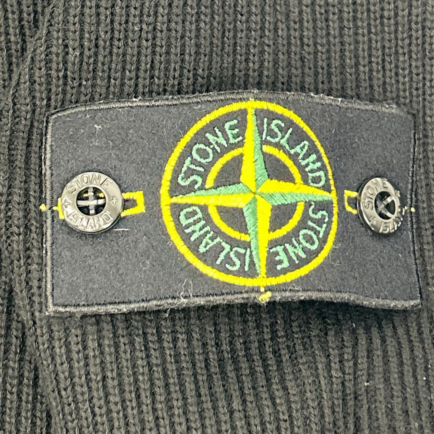STONE ISLAND L1S155100154S00D8 Knit Pullover Black Size M