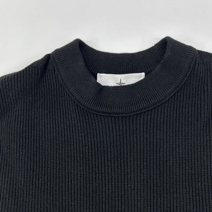 STONE ISLAND L1S155100154S00D8 Knit Pullover Black Size M