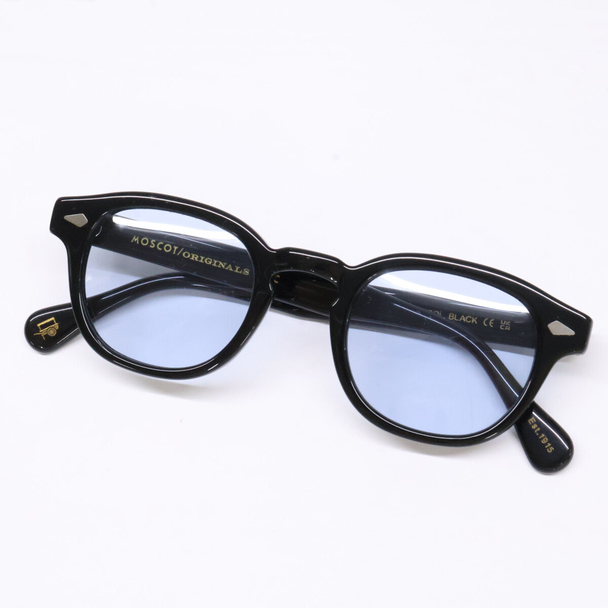 MOSCOT LEMTOSH Boston Black Sunglasses Size 46x24-145