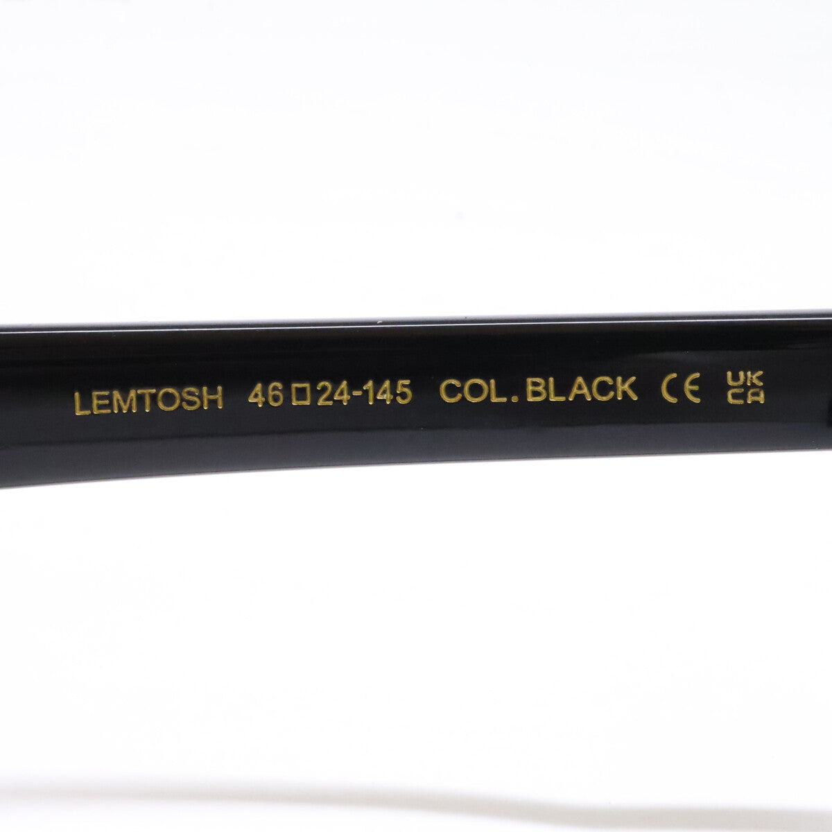 MOSCOT LEMTOSH Boston Black Sunglasses Size 46x24-145