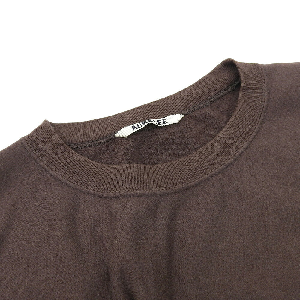 AURALEE Super High Gauze Cotton Big P/O Brown Size 5