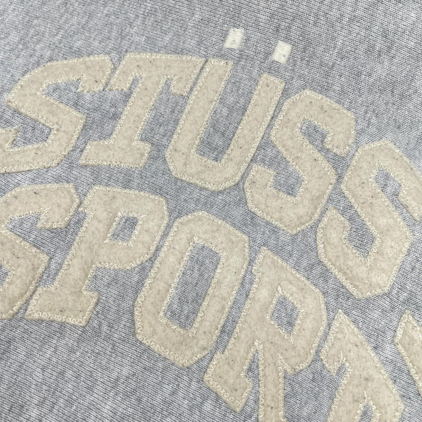 stussy x Champion Reverse Weave Pullover Hoodie Gray Size XL