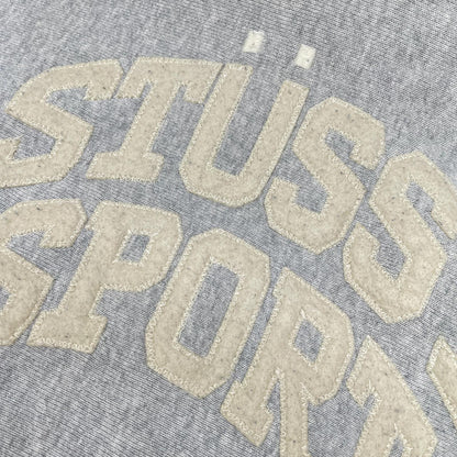 stussy x Champion Reverse Weave Pullover Hoodie Gray Size XL