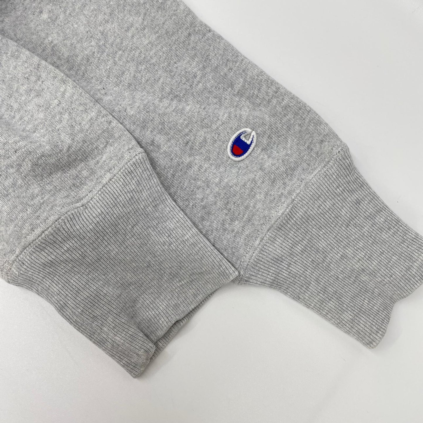 stussy x Champion Reverse Weave Pullover Hoodie Gray Size XL