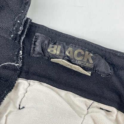 BLACKCOMMEdesGARCONS AD2019 Black Tapered Pants Size 32