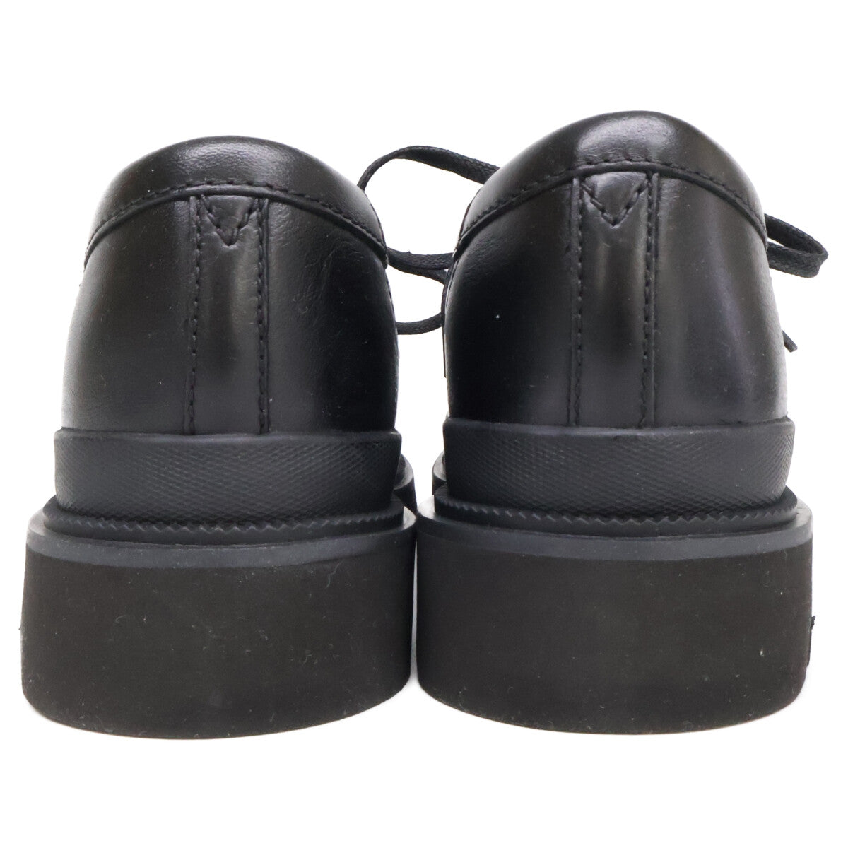 Clarks Badell Seam Pony Hair Leather Shoes Black Sneakers Size UK7