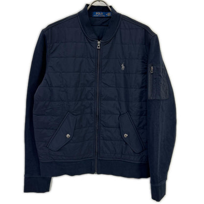 POLObyRalphLauren Navy Nylon Bomber Jacket Size M