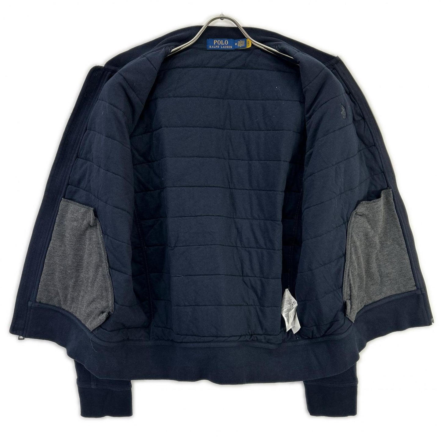 POLObyRalphLauren Navy Nylon Bomber Jacket Size M