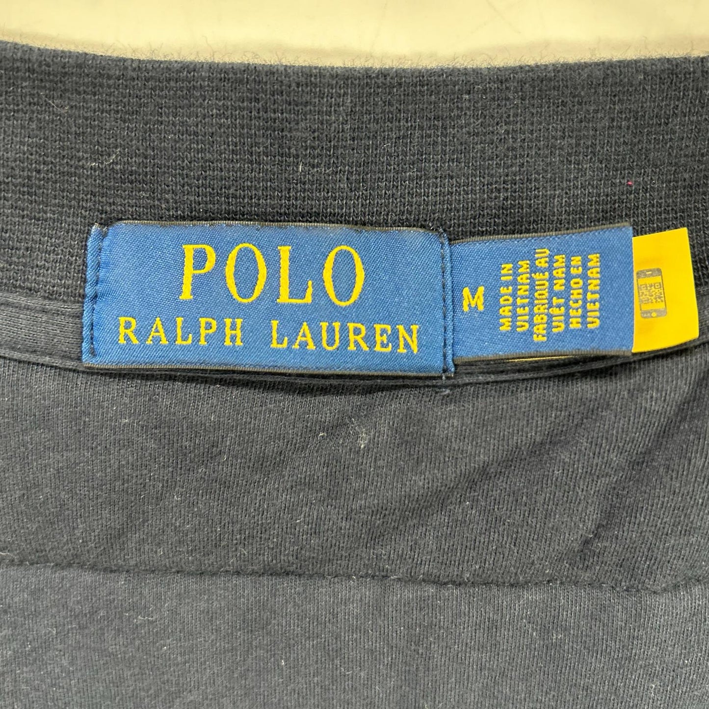 POLObyRalphLauren Navy Nylon Bomber Jacket Size M