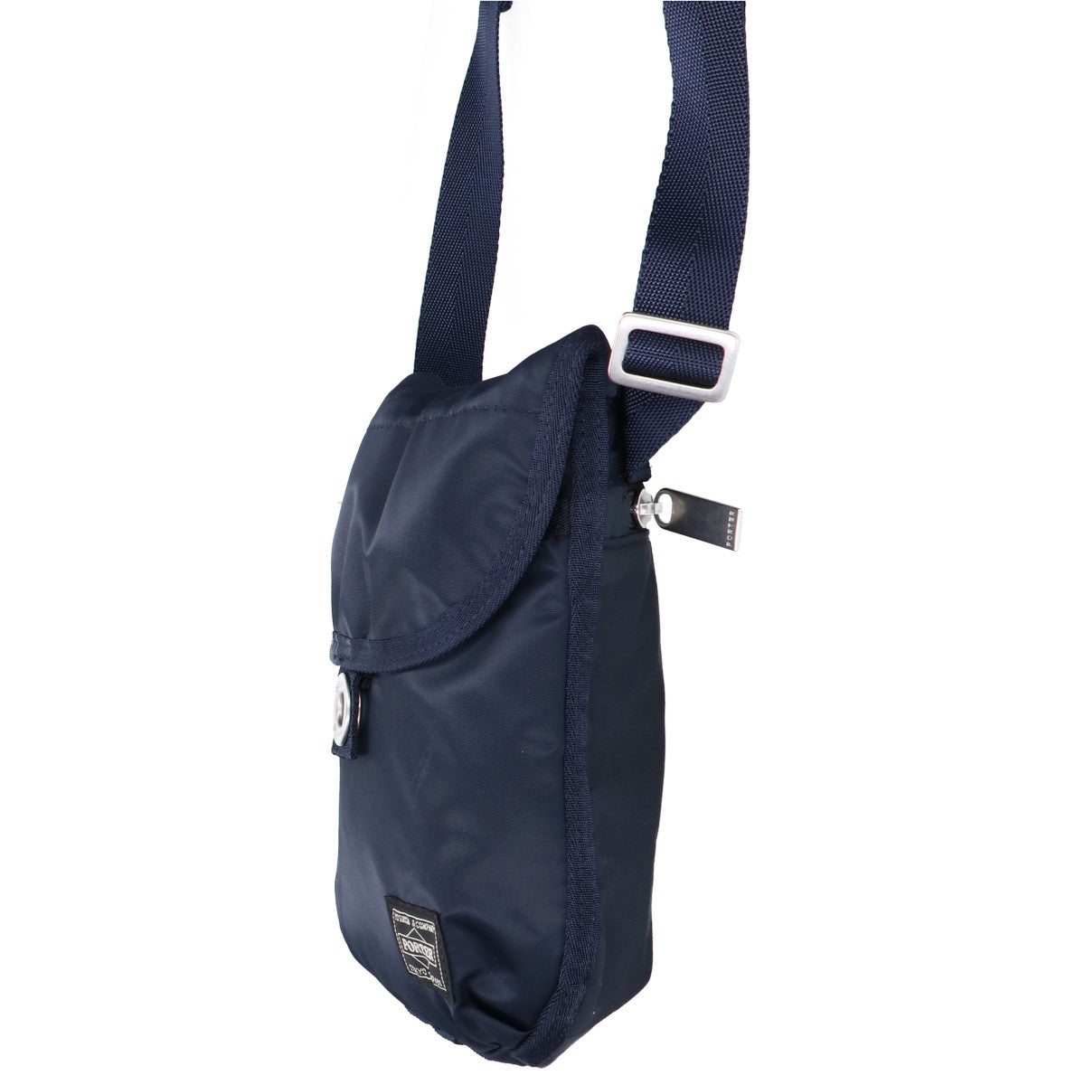 PORTER FRAME Mini Nylon Shoulder Bag Navy Size ONE SIZE