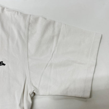WE11DONE WD-TP7-20-100 Black/White Cotton T-Shirt Size T