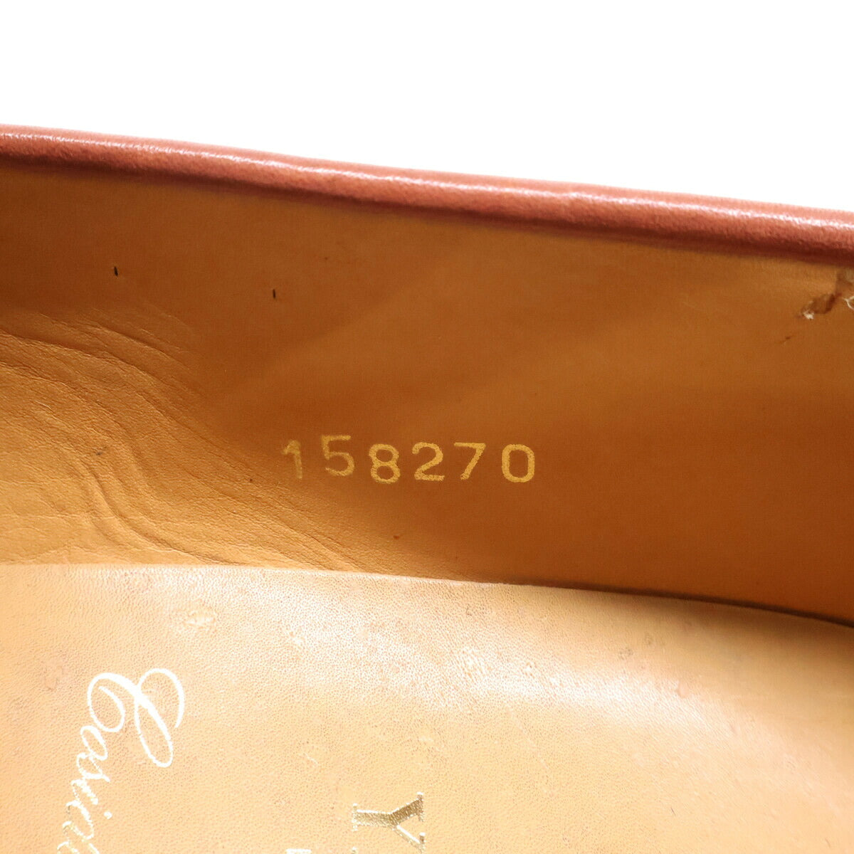 YANKO 28782 Leather Penny Loafers Brown Size 5
