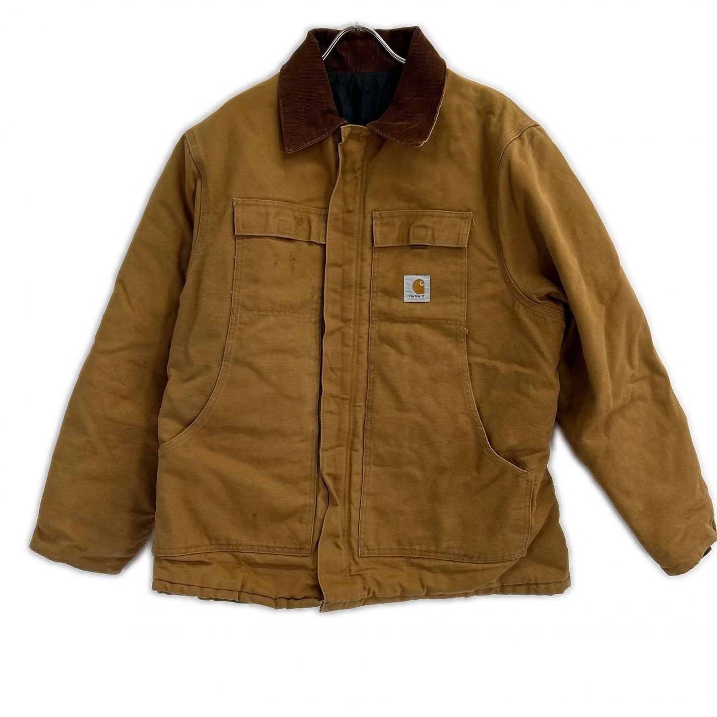 carhartt Beige Duck Traditional Coat Size