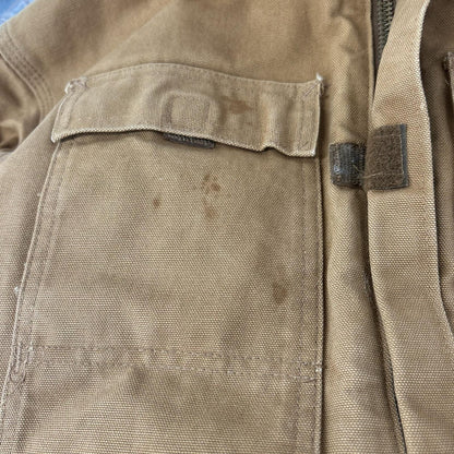 carhartt Beige Duck Traditional Coat Size
