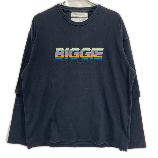 DAIRIKU 19AW BIGGIE Layered T-shirts Black Size F