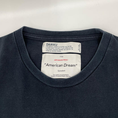 DAIRIKU 19AW BIGGIE Layered T-shirts Black Size F