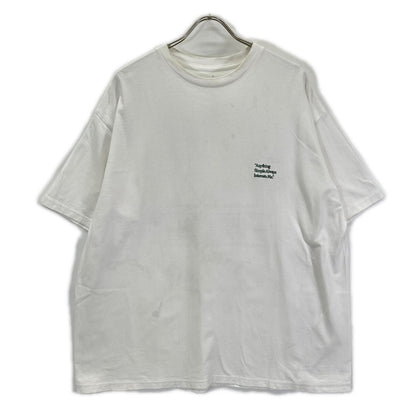 Graphpaper 22SS Oversized S/S Tee White Cotton Size F