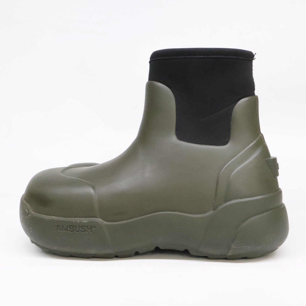 AMBUSH BMIE003F22MAT0015610 Rubber Military Black Boots Size EU 40