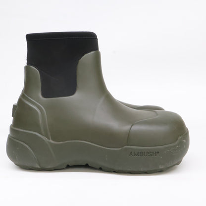 AMBUSH BMIE003F22MAT0015610 Rubber Military Black Boots Size EU 40