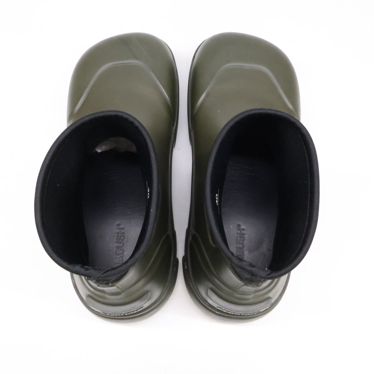 AMBUSH BMIE003F22MAT0015610 Rubber Military Black Boots Size EU 40