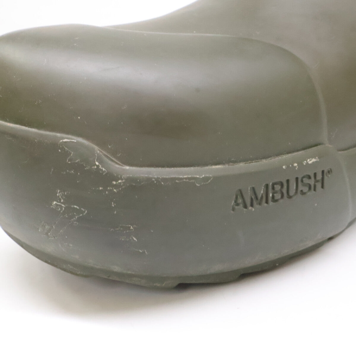 AMBUSH BMIE003F22MAT0015610 Rubber Military Black Boots Size EU 40
