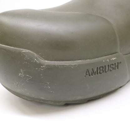 AMBUSH BMIE003F22MAT0015610 Rubber Military Black Boots Size EU 40