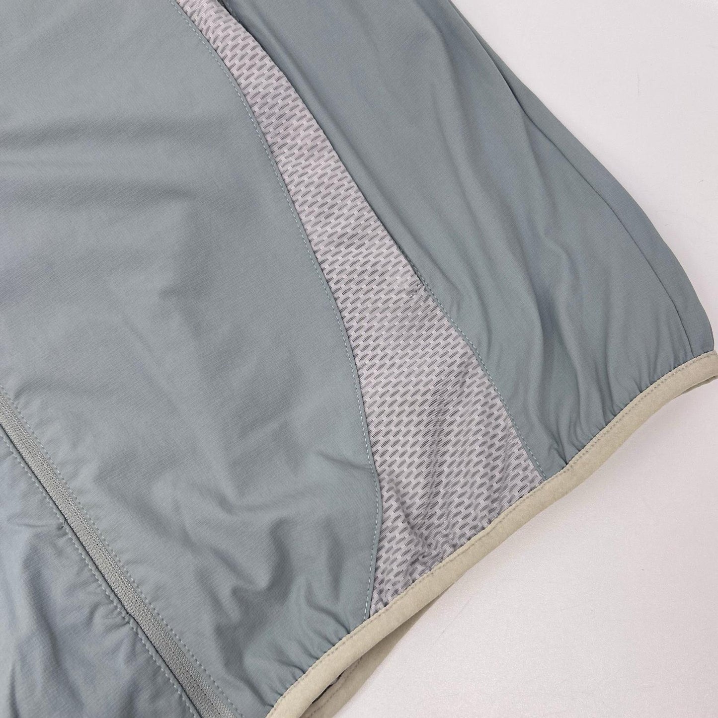 SAN SAN GEAR Paneled Nylon Hooded Jacket Blue Size 1