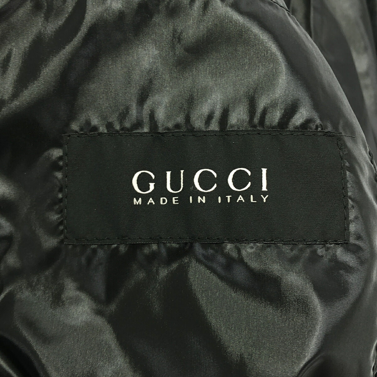 GUCCI Black Padded Jacket 2009 Size L