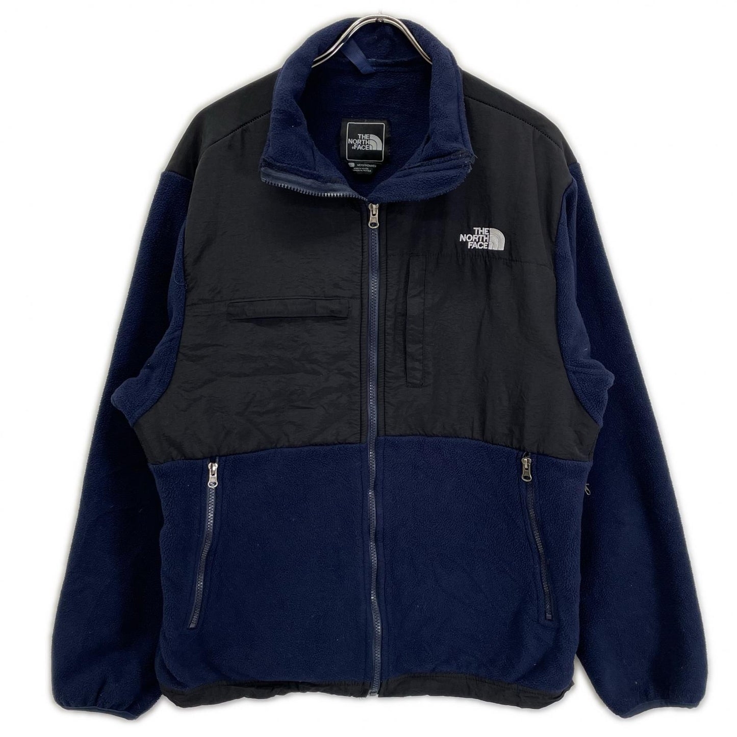 THE NORTH FACE Denali Navy Black Fleece Jacket Size L