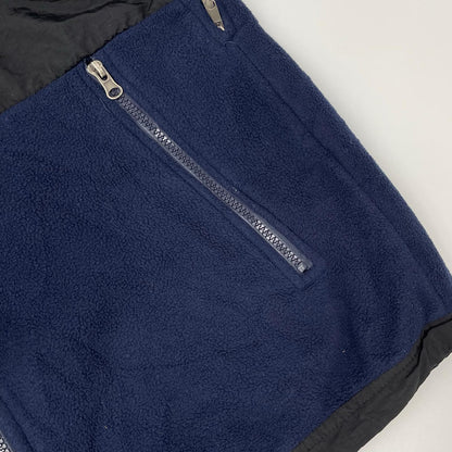 THE NORTH FACE Denali Navy Black Fleece Jacket Size L