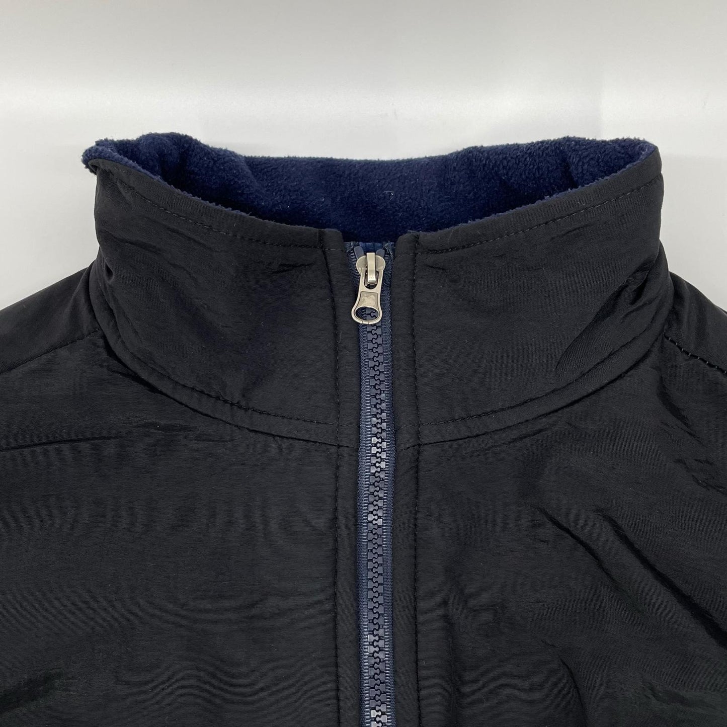 THE NORTH FACE Denali Navy Black Fleece Jacket Size L