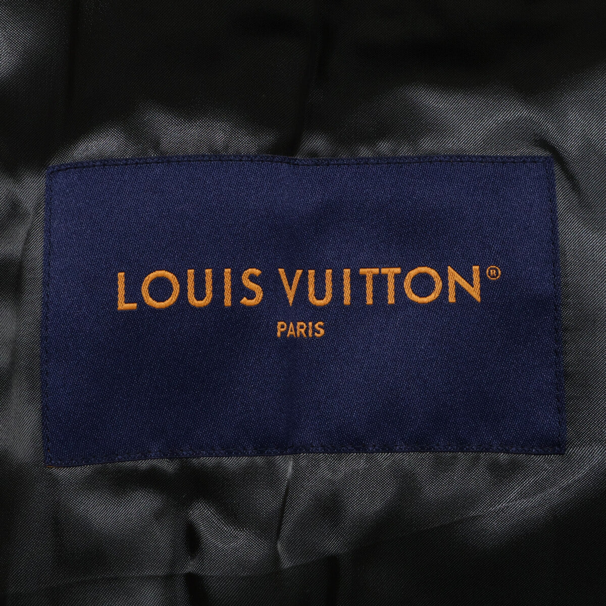 LOUIS VUITTON 23AW Mix Canvas Leather Bomber Jacket Size 46