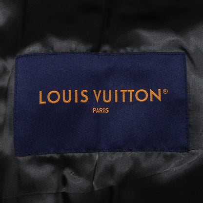 LOUIS VUITTON 23AW Mix Canvas Leather Bomber Jacket Size 46