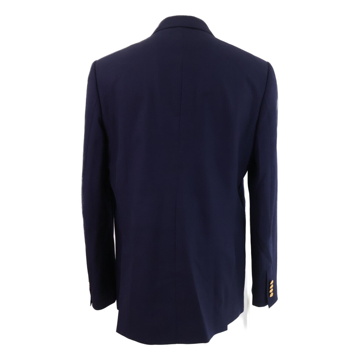 CELINE RV0J3650D Gold Button Double-Breasted Jacket Size 52