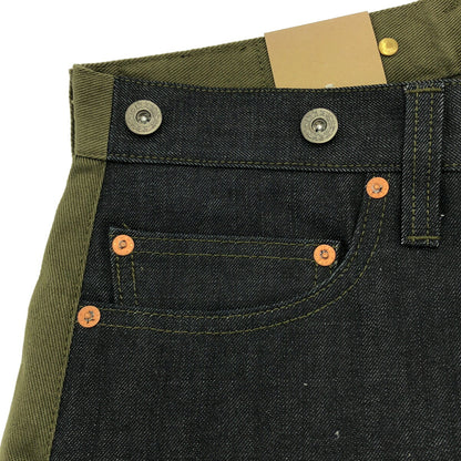 KOJIMA GENES US Air Force Indigo Khaki Denim Size 30