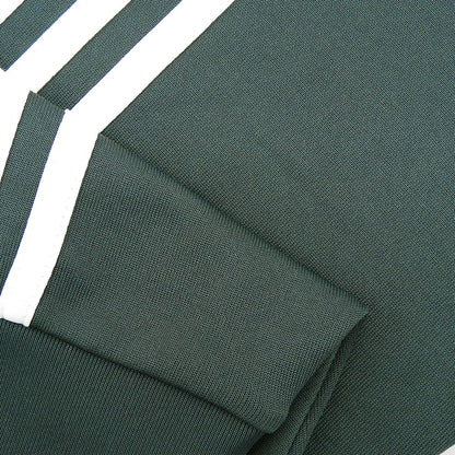 adidas Funnel Neck Track Top Green Size M