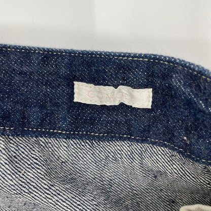 COMOLI Indigo Denim Belted Pants V01-03001 Size 2
