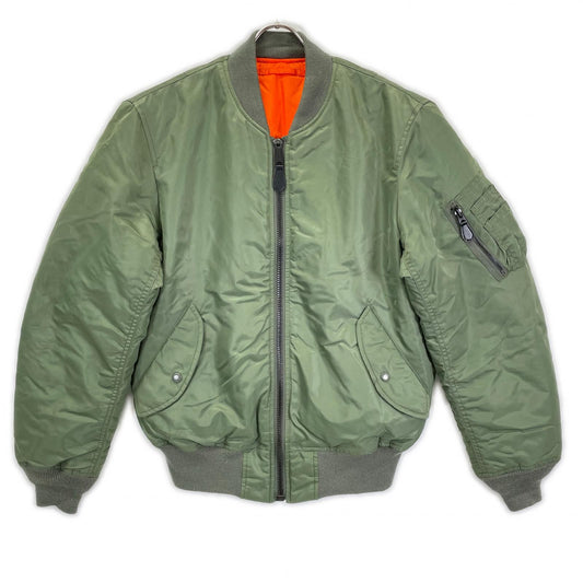 AVIREX Commercial Flight MA-1 Bomber Jacket Khaki Size L