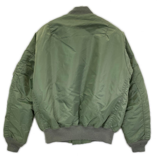 AVIREX Commercial Flight MA-1 Bomber Jacket Khaki Size L