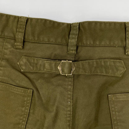 AVIREX Khaki Military Cotton Deck Pants Size 2XL