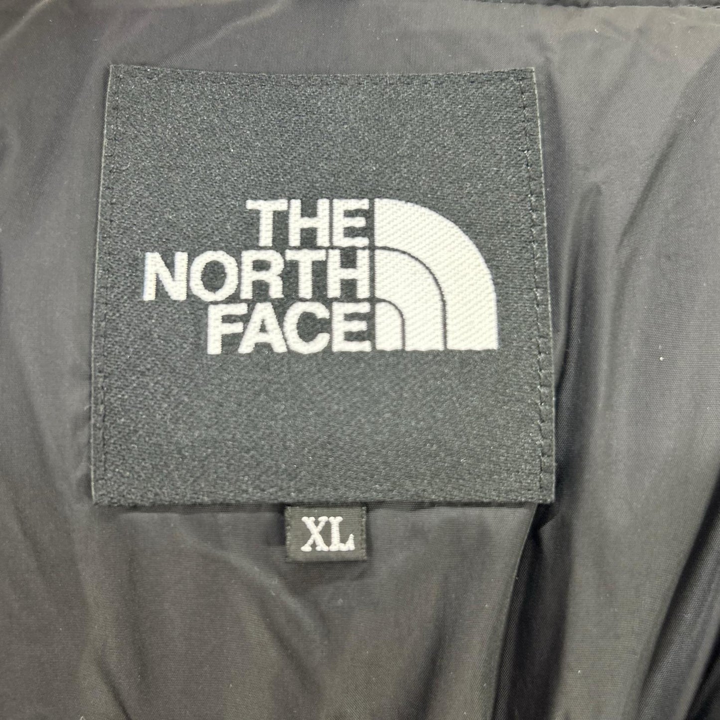 THE NORTH FACE Black Navy Nuptse Jacket ND92555 Size XL