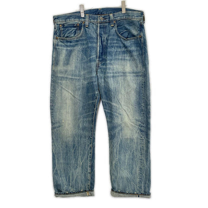 LEVI'S LVC 1947 501 Indigo Denim Jeans Size 38