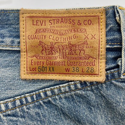 LEVI'S LVC 1947 501 Indigo Denim Jeans Size 38