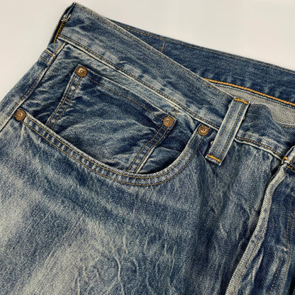 LEVI'S LVC 1947 501 Indigo Denim Jeans Size 38
